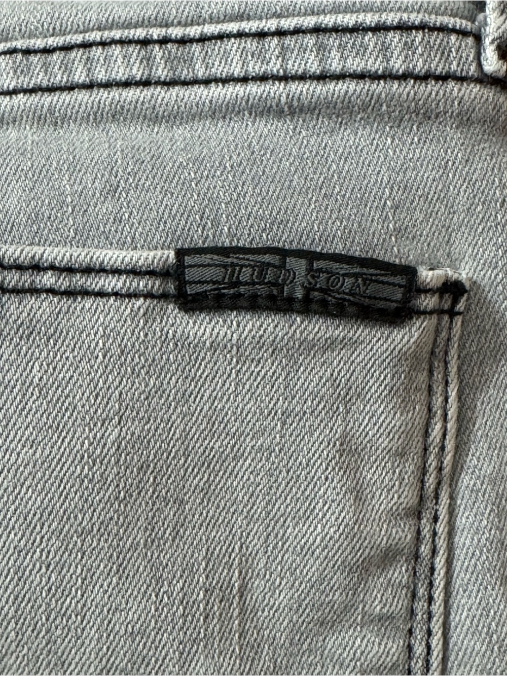 HUDSON Los Angeles Natalie Skinny Grey Denim Jeans in women’s 28 - Picture 15 of 15